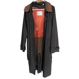 Vintage Towne London Fog Men’s Trench Coat size 42 reg